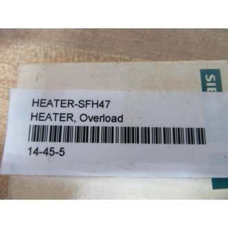 Siemens SFH47 Overload Heating Element