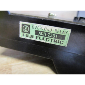 Fuji Electric ACH-2Z01 Overload Relay ACH2Z01 WReset - Used