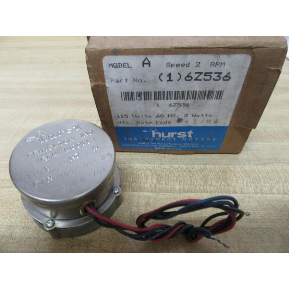 Hurst 6Z538 Synchronous Motor 3002003