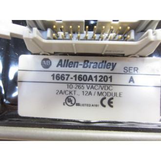 Allen Bradley 1667-160A1201 Output Module 1667160A1201 - Used