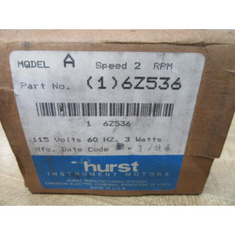 Hurst 6Z538 Synchronous Motor 3002003