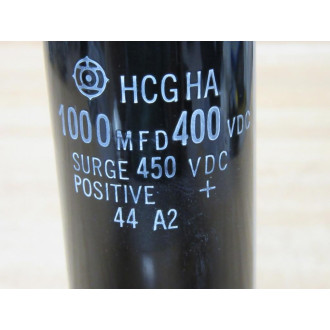 Hitachi HCGHA Capacitor 1000MFD 400VDC - Used