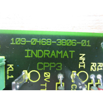Indramat 109-0468-3A06-01 CPP3 Board 109-0468-3B06-01 - Used