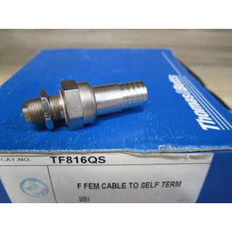 Thomas & Betts TF816QS Cable Connector (Pack of 4) - New No Box