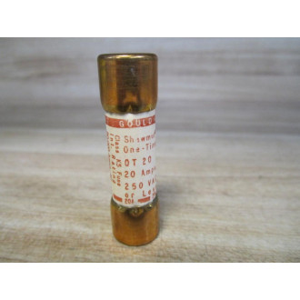 Gould Shawmut Ferraz Mersen OT20 Fuse 0T20 Brass (Pack of 17) - New No Box