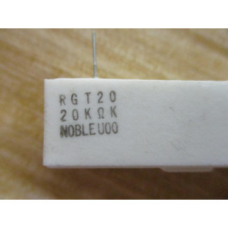 Noble RGT20-20KΩK Resistor RGT2020KΩK - Used
