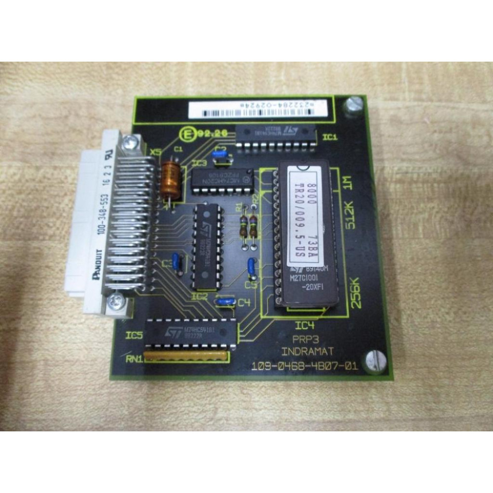 Indramat 109-0468-4B07-01 PC Board 109-0468-4A07-01 - Used