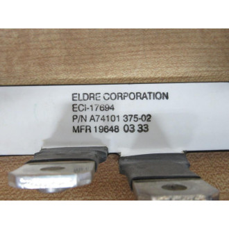 Eldre A74101-375-02 Bus Bar Block A7410137502 - Used