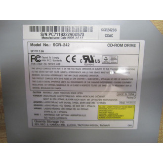 Quanta Storage SCR-242 CD-Rom Drive SCR242 - Used