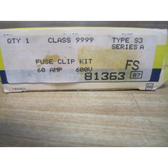 Square D 9999-S3 Fuse Clip 9999S3 Series A FS 81363