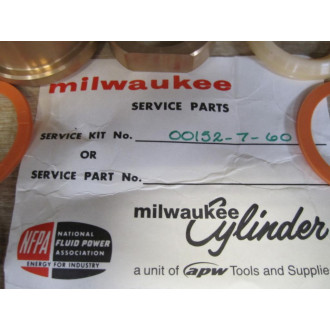 Milwaukee Cylinder 00152-7-60 Seal Kit WO 4 Small Rings