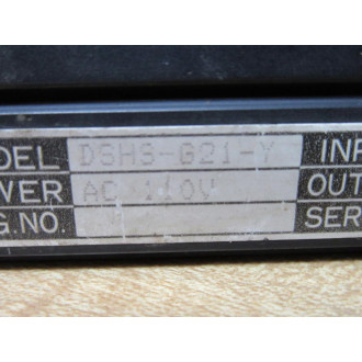 Delta DSHS-G21-Y Power Relay DSHSG21Y - Used