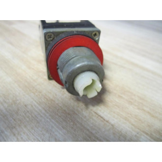 Allen Bradley 800MR-HX2B Switch 800MRHX2B WO KnobSingle ContactSeries A - Used