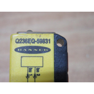 Banner Q236EQ-59831 Sensor 59831 Q236EQ59831 - Used