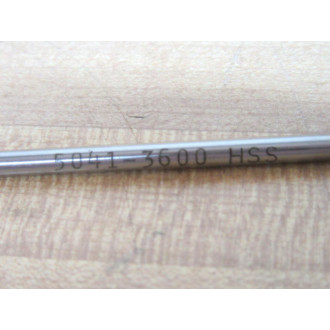 L & I 5041-3600 HSS Reamer 50413600HSS - New No Box