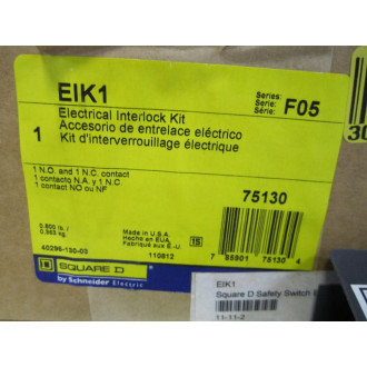 Square D EIK1 Electrical Inerlock