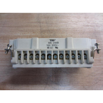 Thomas And Betts MS-248B Block MS248B - Used