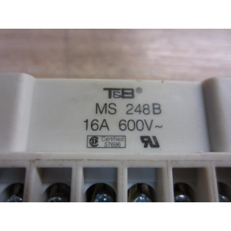 Thomas And Betts MS-248B Block MS248B - Used