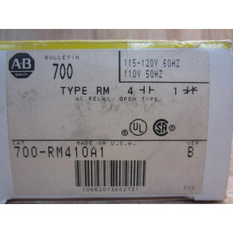 Allen Bradley 700-RM410A1 Magnetic Latching Relay 700RM410A1 Series B