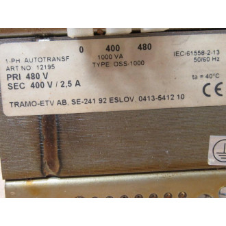 Tramo 12195 Transformer - New No Box