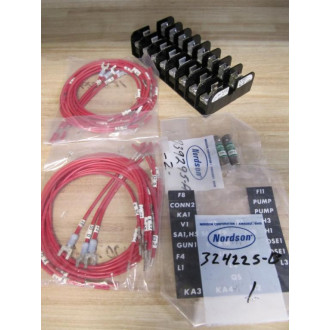 Nordson 5000 8 Station Fuse Block Kit No Zip Ties - New No Box