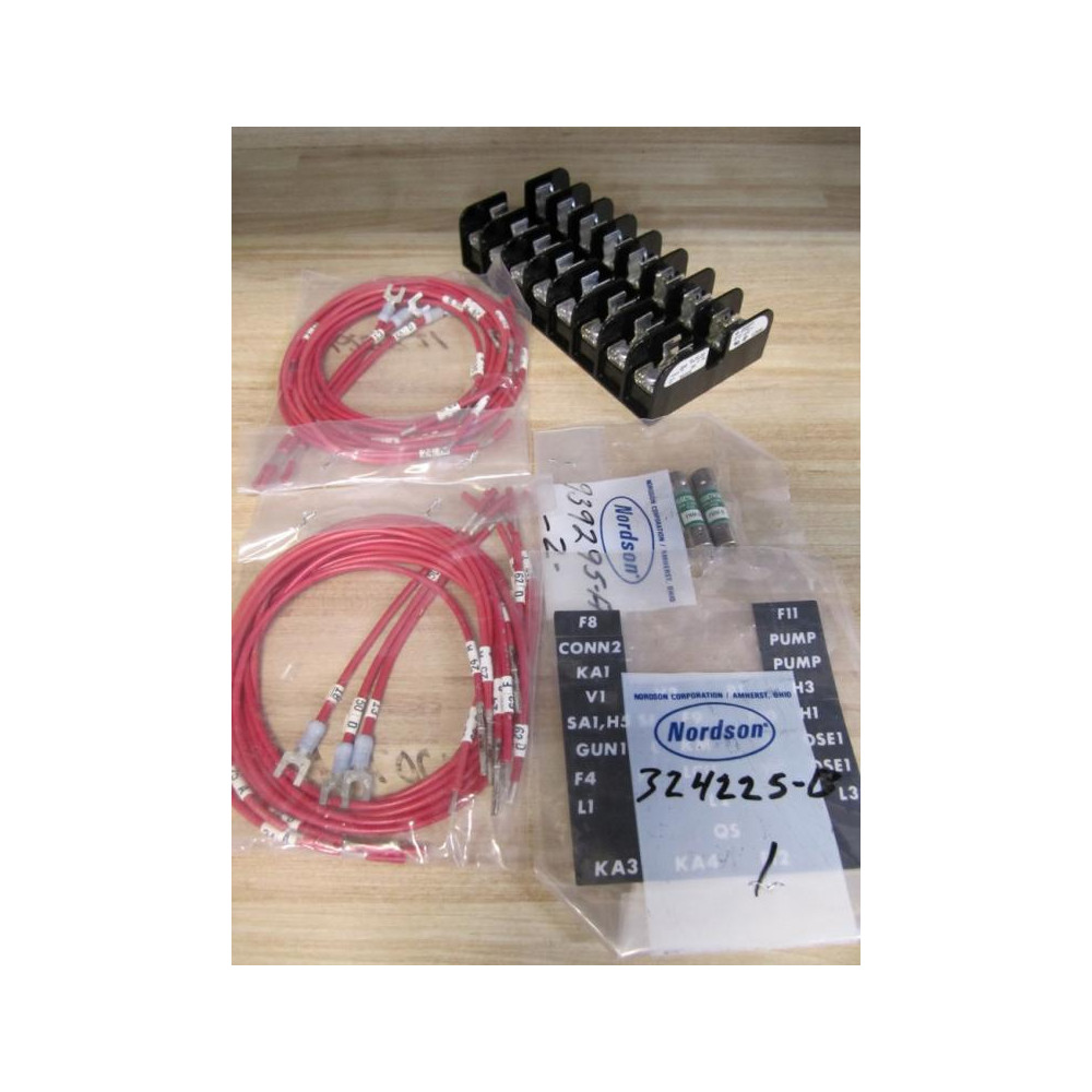 Nordson 5000 8 Station Fuse Block Kit No Zip Ties - New No Box