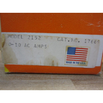 Simpson 17669 Amp Meter 0-10 AC Amps