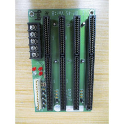 IEI Integration BP-4SB 4-Slot Backplane Board BP4SB 3 Red, 1 Clear LED's - Used