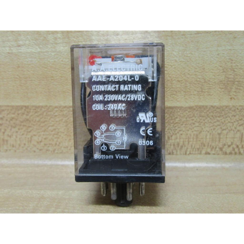 AA Electric AAE-A204L-0 Relay AAEA204L0 - Used