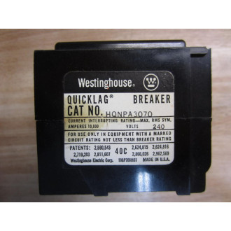 Westinghouse HQNPA3070 Circuit Breaker