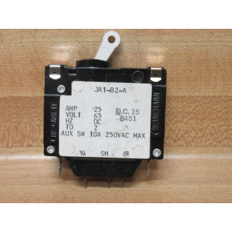 Heinemann JA1-B2-A Circuit Breaker JA1B2A - New No Box