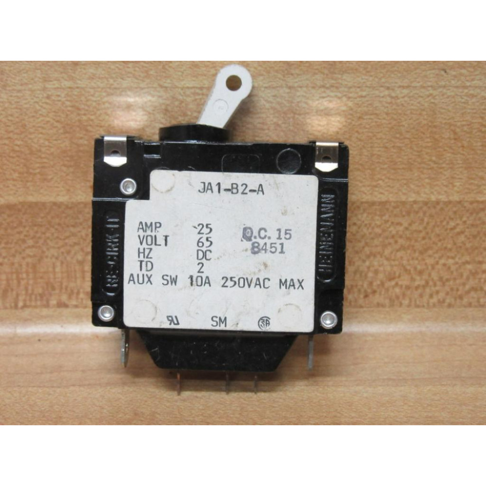 Heinemann JA1-B2-A Circuit Breaker JA1B2A - New No Box