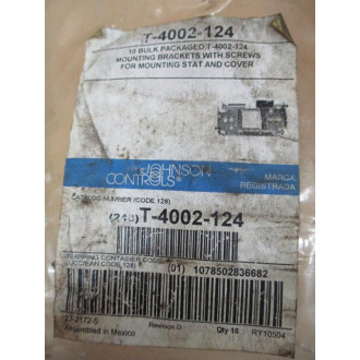 Johnson Controls T-4002-124 Mounting Bracket T4002124 (Pack of 10)
