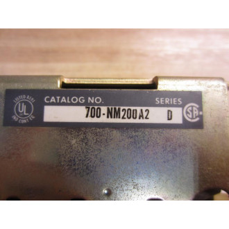 Allen Bradley 700-NM200A2 Relay 700NM200A2 Series D - Used