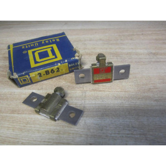Square D B62.0 Overload Relay Heater B62 B6.2 (Pack of 2)