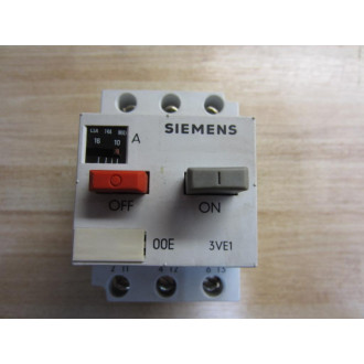 Siemens 3VE1000-2M Starter 3VE10002M - Used