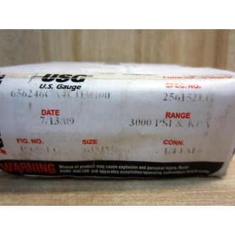 Ametek USG 256152LG Pressure Gauge 3000PSI