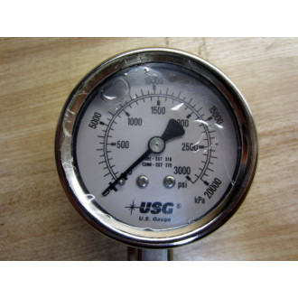 Ametek USG 256152LG Pressure Gauge 3000PSI