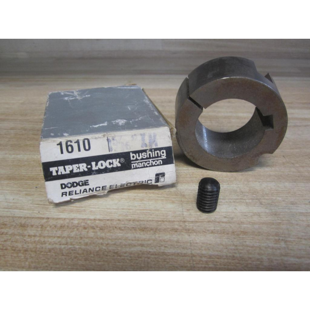 Dodge Reliance 1610 Taper Lock Bushing 1-516" 1 Set Screw