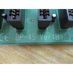 IEI Integration BP-4SB 4-Slot Backplane Board BP4SB 4 Red LED's - Used