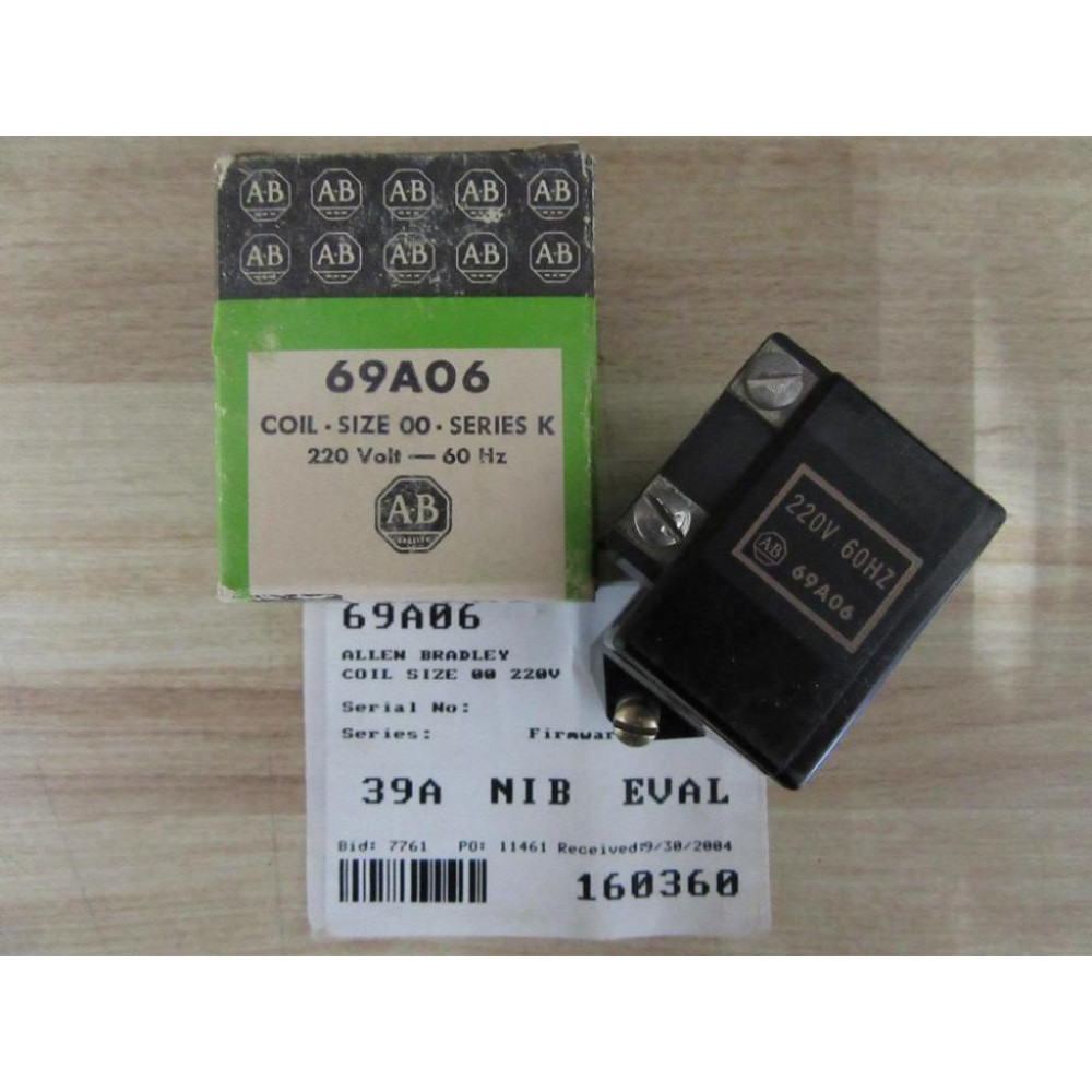 Allen Bradley 69A06 Coil