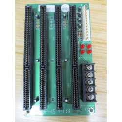 IEI Integration BP-4SB 4-Slot Backplane Board BP4SB 4 Red LED's - Used