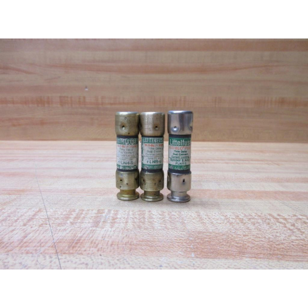 Littelfuse FLNR-6 Littelfuse FLNR006 (Pack of 3) - New No Box