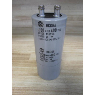 Hitachi HCG6A Capacitor 1000MFD 400VDC - Used