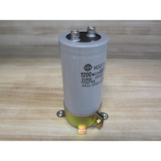 Hitachi HCGF2A Capacitor 1200MFD 400VDC W Clamp - Used
