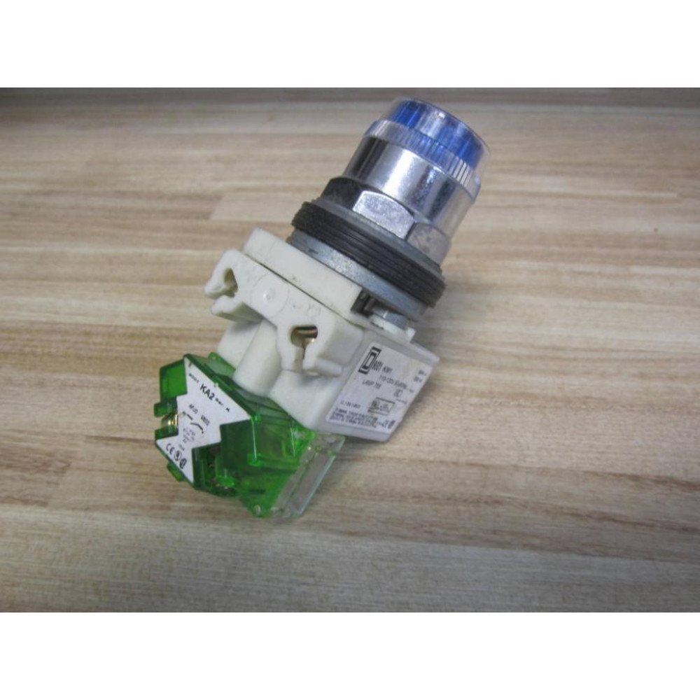 Square D 9001-KM1 Light Module 9001KM1 Series H - Used