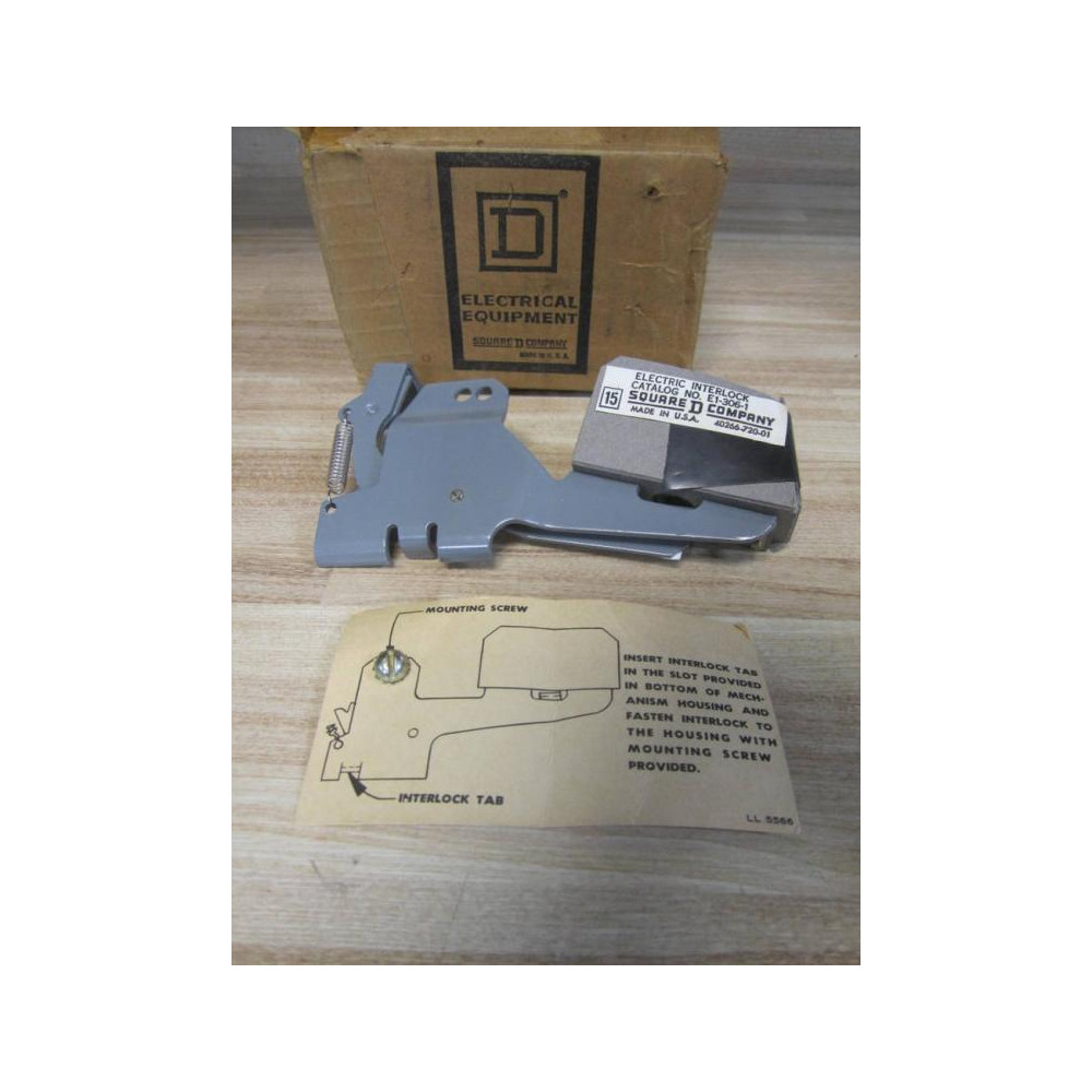 Square D E1-306-1 Electrical Interlock