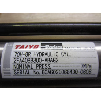 Taiyo 70H-8R-2FA0BB300-ABAG2 Cylinder 70H8R2FA0BB300ABAG2