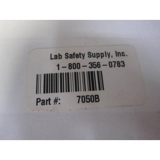 Lab Safety Supply 7050B Waste Sign WO 1 Label10135B - New No Box