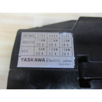Yaskawa Electric HI-35ETU Contactor HI35ETU 220V - Used